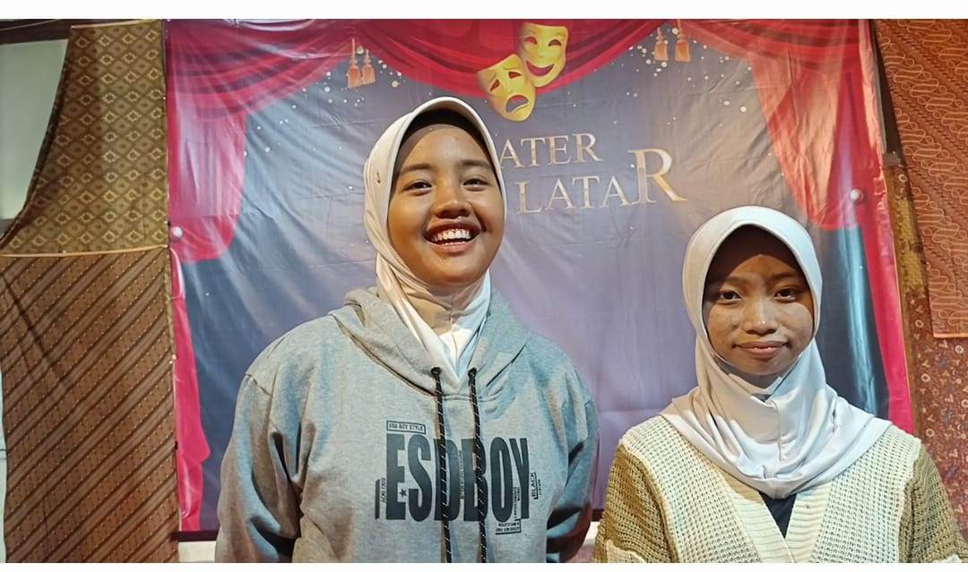 Aina Nur Sabrina selaku ketua tim dan Nanda Al-Leila sebagai wakilnya.