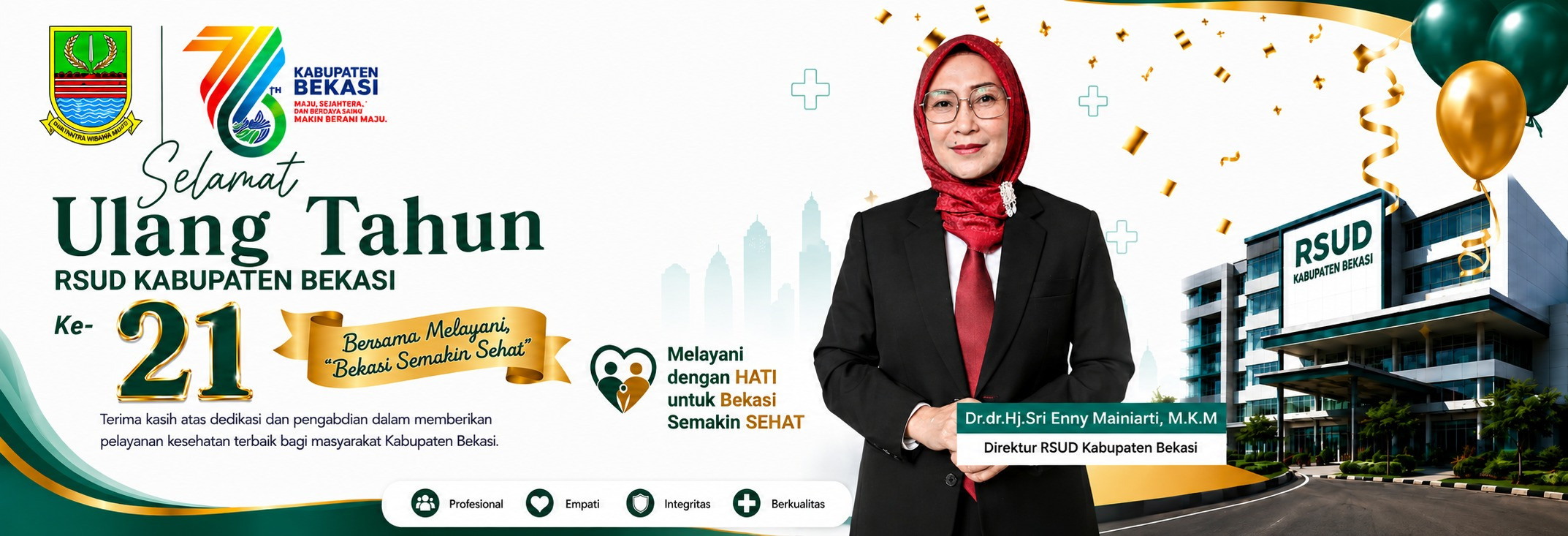 Selamat Ulang Tahun Kabupaten Bekasi
