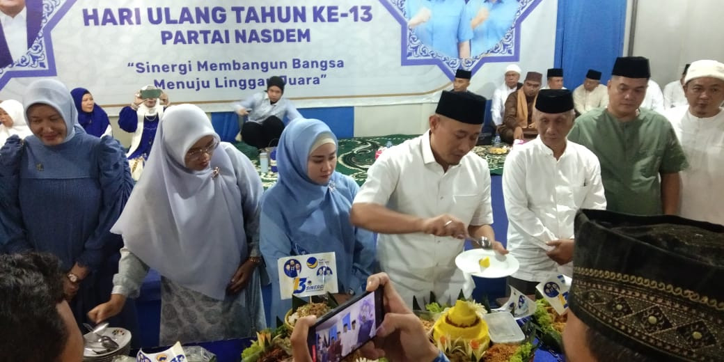 Rayakan HUT ke-13, NasDem Lubuklinggau Ajak Simpatisan Wujudkan Pilkada Tanpa Ujaran Kebencian