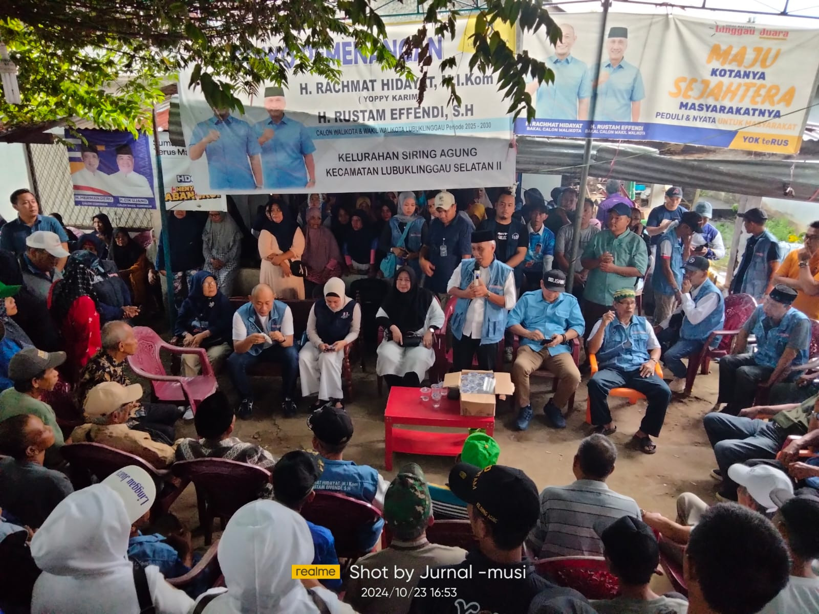 Pasangan Yoppy-Rustam Bidik Kemenangan 80 Persen di Siring Agung