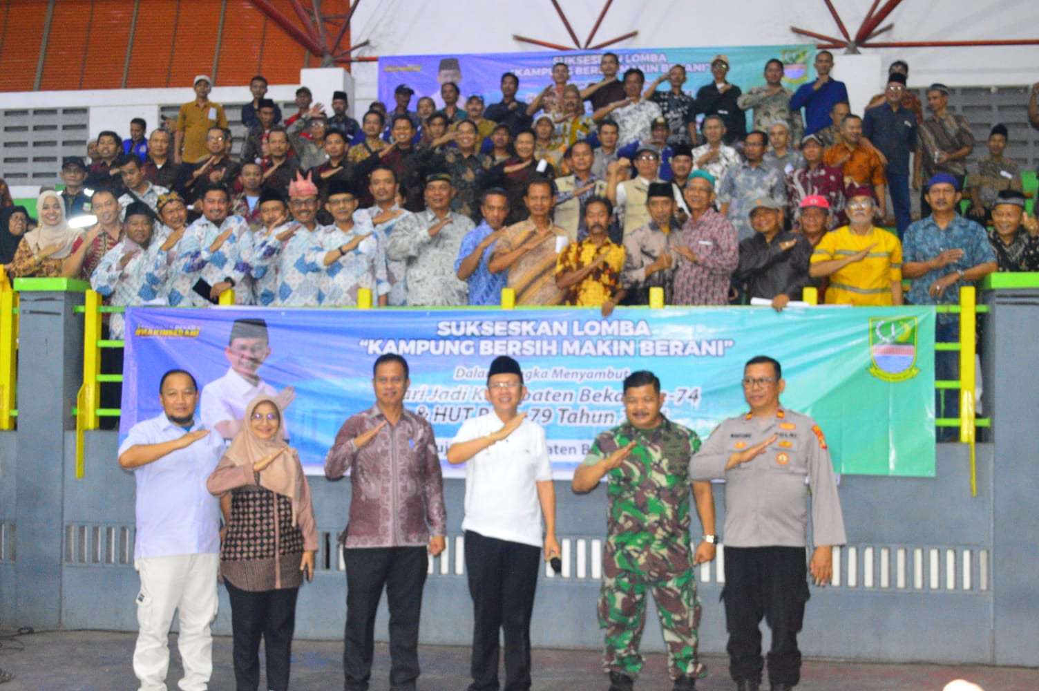 Sosialisasi Lomba Kampung Bersih di Tambun Selatan: Gelorakan Kesadaran Perilaku Hidup Sehat