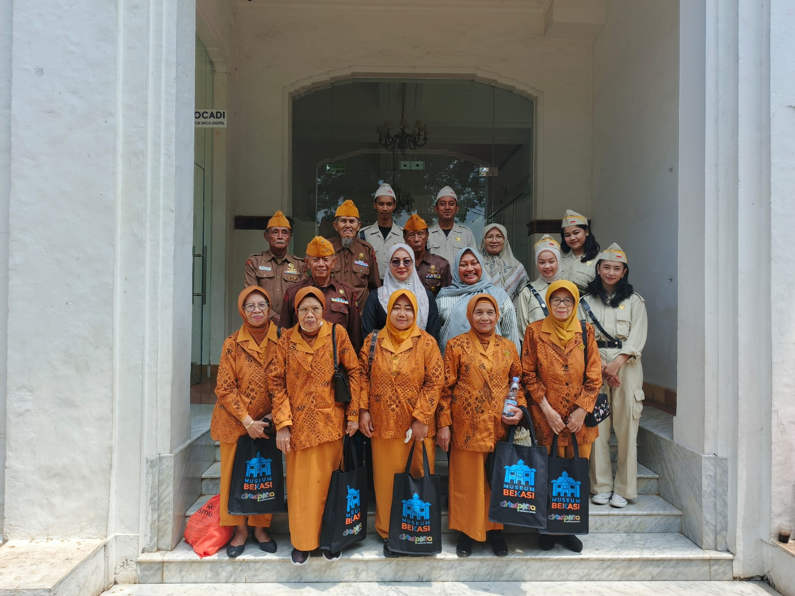 Hari Pahlawan, Disbudpora Undang Legiun Veteran Kunjungi Museum Gedung Juang'45