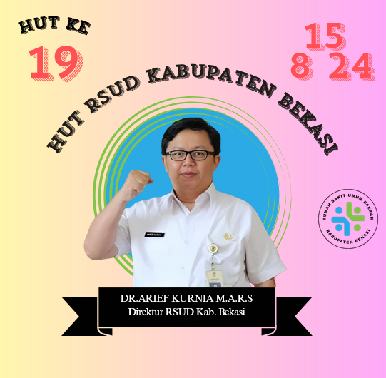 Iklan ucapan HUT RSUD Kabupaten Bekasi Ke - 19