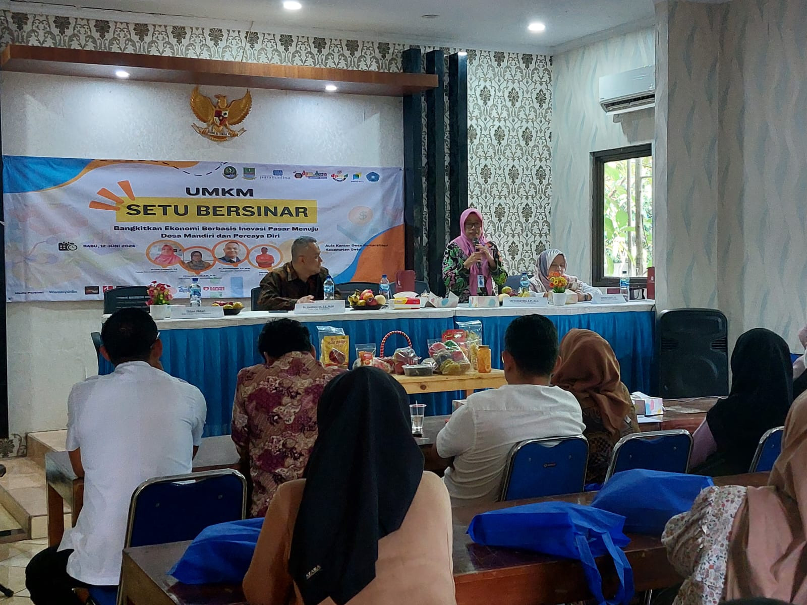 UMKM Setu Bersinar, Bangkitkan Ekonomi Berbasis Inovasi Pasar Menuju Desa Mandiri dan Percaya Diri