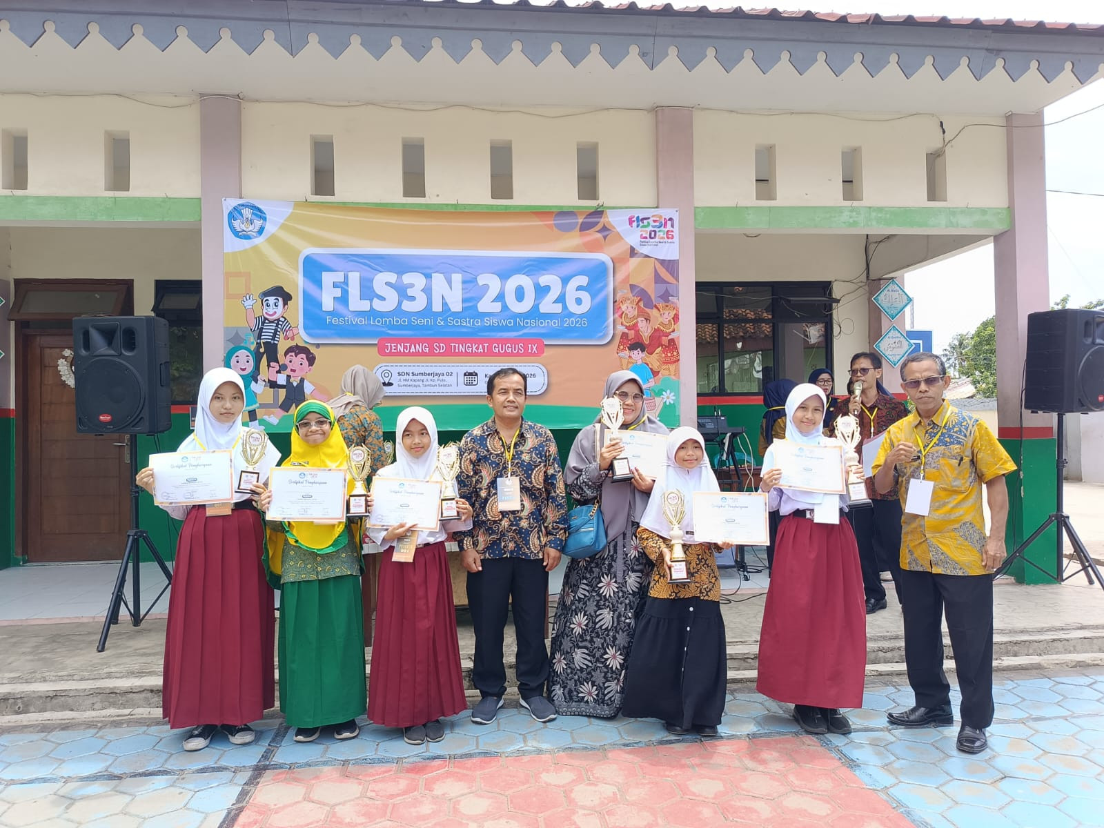 Semarak FLS3N 2026 Tingkat Gugus IX di SDN Sumberjaya 02 Tambun Selatan, Wadah Pengembangan Bakat dan Kreativitas Siswa