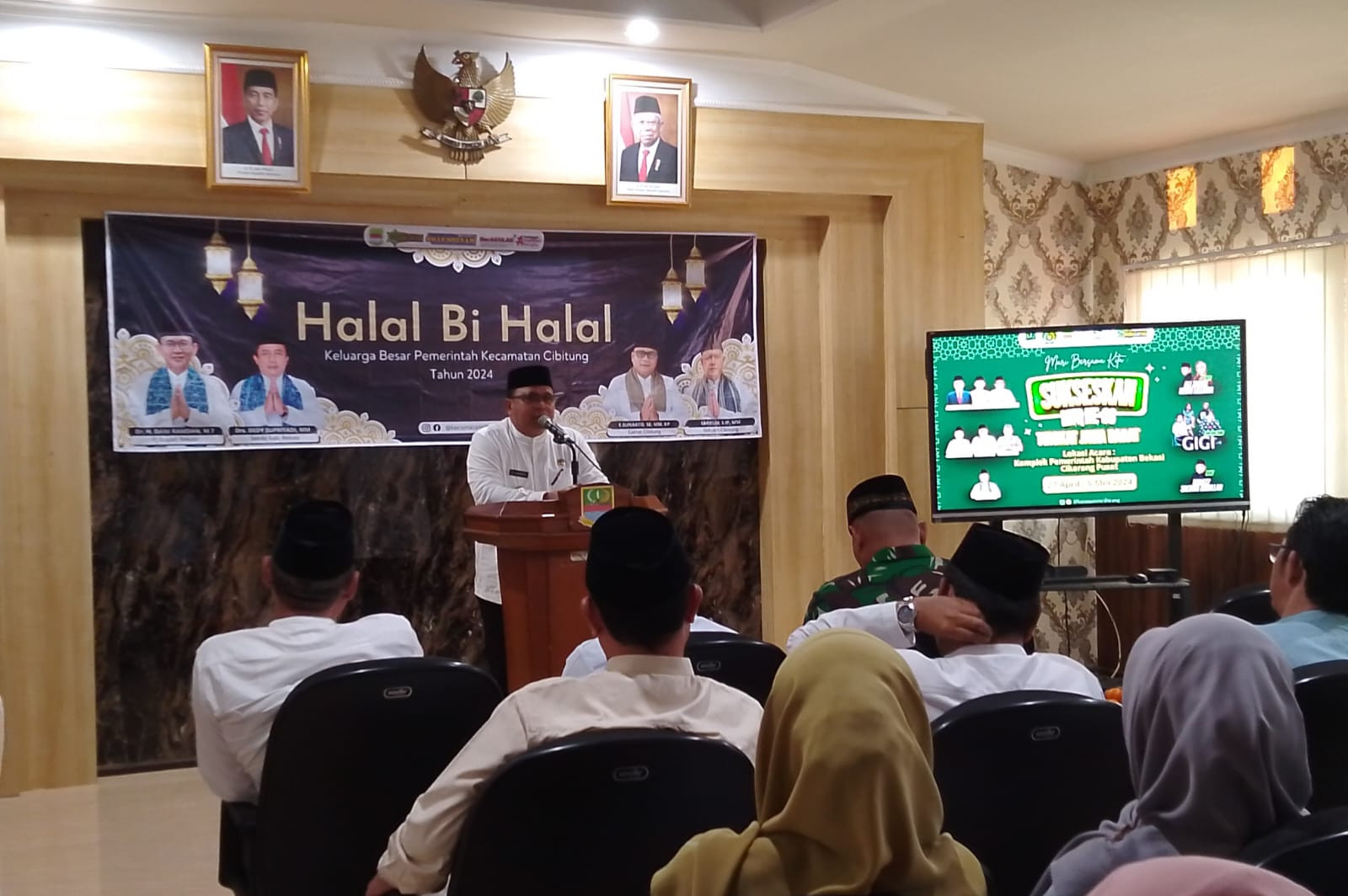 Halal bi Halal Kec. Cibitung, Camat: Kondusifitas Wilayah Harus Dipertahankan