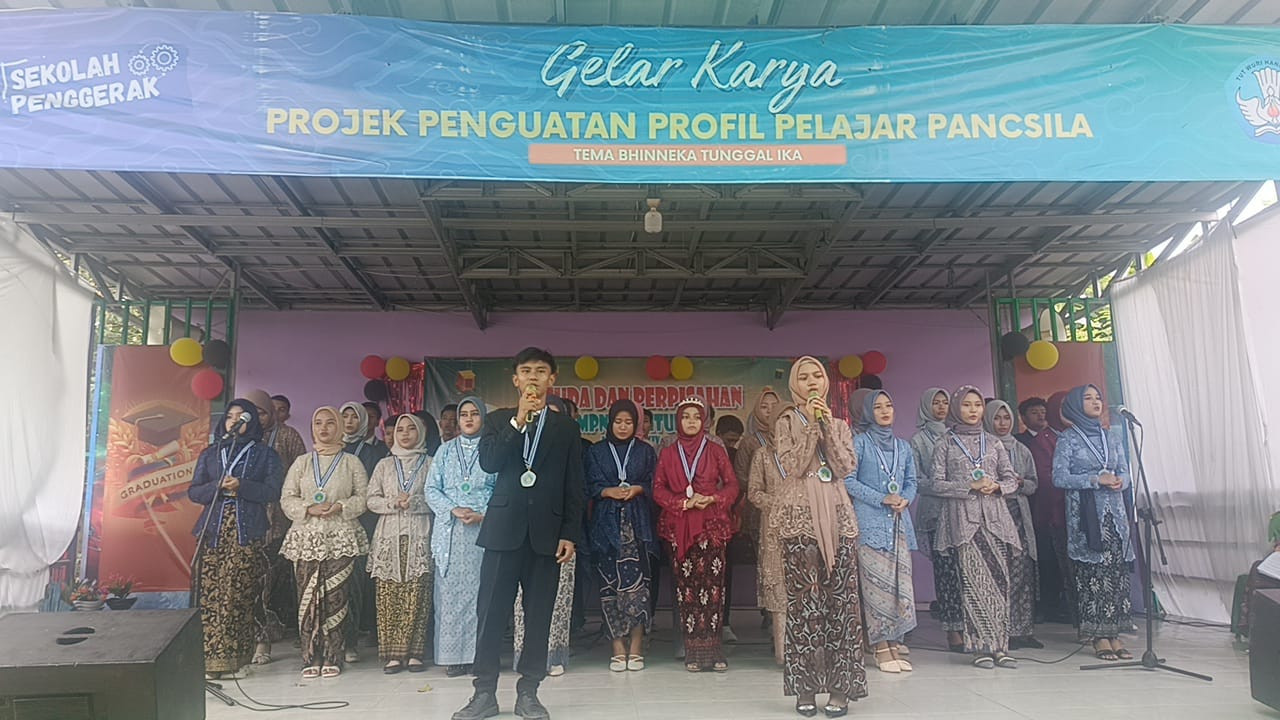 Wisuda Pelepasan Siswa SMP Negeri 4 Cibitung, Penuh Haru dan Kebanggaan