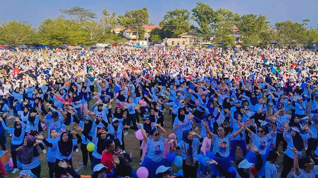 Semarak Senam Sehat dan Colour Day: Lubuklinggau Siap Sambut Perubahan dalam 30 Hari