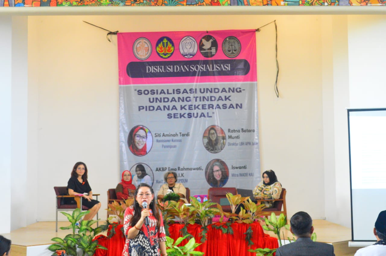 Gelar Sosialisasi di Gereja, Ketua DPC AAI Kota Bekasi: UU TPKS Berikan Kepastian Hukum Bagi Korban Tindak Pidana Kekerasan Seksual