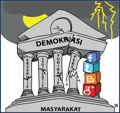 Menjaga Kebebasan Pers, Menegakkan Demokrasi Konstitusiona l