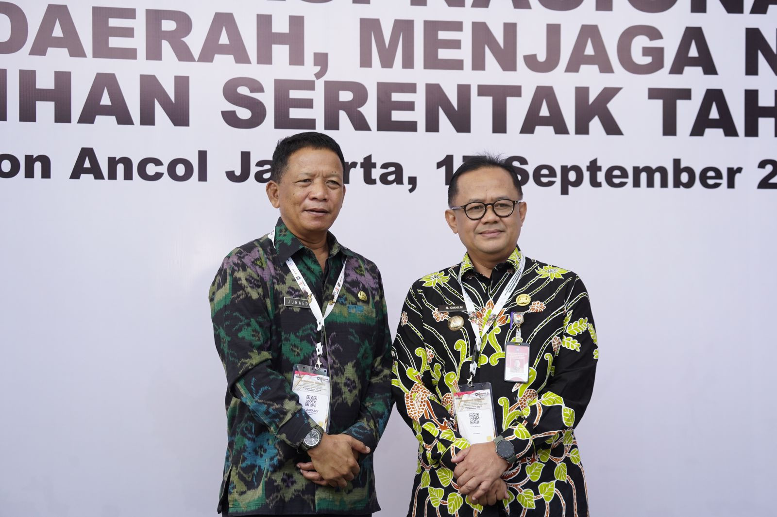 Pj. Wali Kota Bekasi Hadiri Rakornas Netralitas ASN dalam Pemilihan Serentak 2024