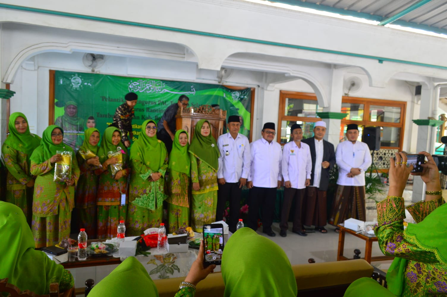 Pengurus PAC dan Ranting Muslimat NU se-Kecamatan Tambun Selatan Resmi Dilantik