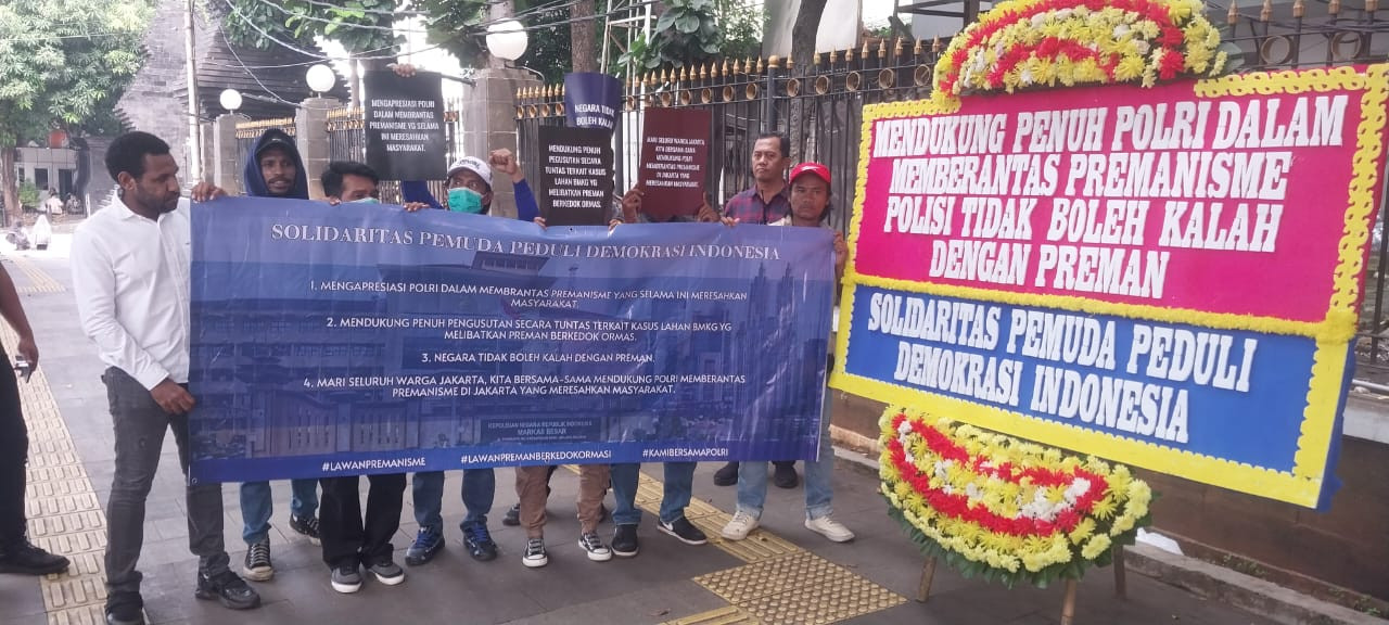 Gelar Aksi Damai, SPPDI Dukung Langkah Polda Metro Jaya Memberantas Premanisme