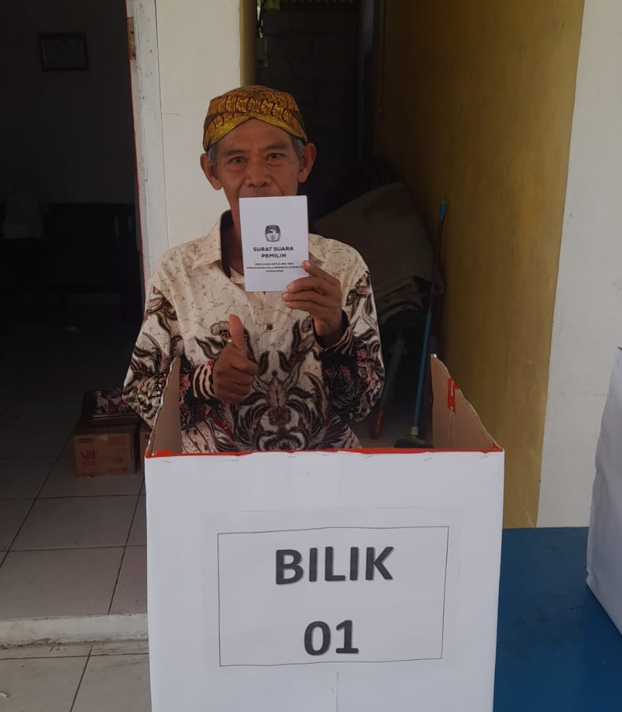 Pesan Tarmin Cahyono Usai Pemilihan Ketua RW 050 Sumberjaya