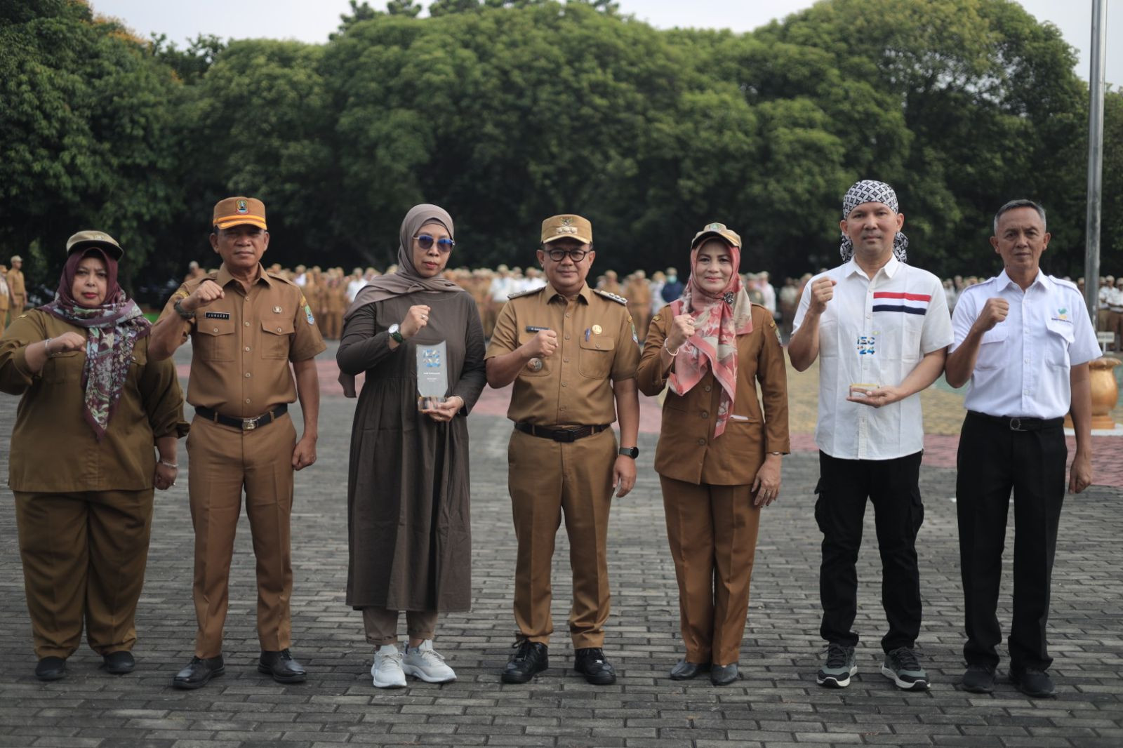 PJ Wali Kota Bekasi Sampaikan Arahan Presiden dan Tegaskan Netralitas ASN dalam Apel Pagi