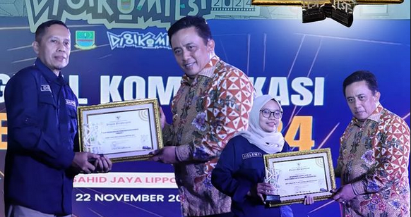 Bappeda Kabupaten Bekasi Raih Dua Penghargaan Prestisius di Digikomfest 2024