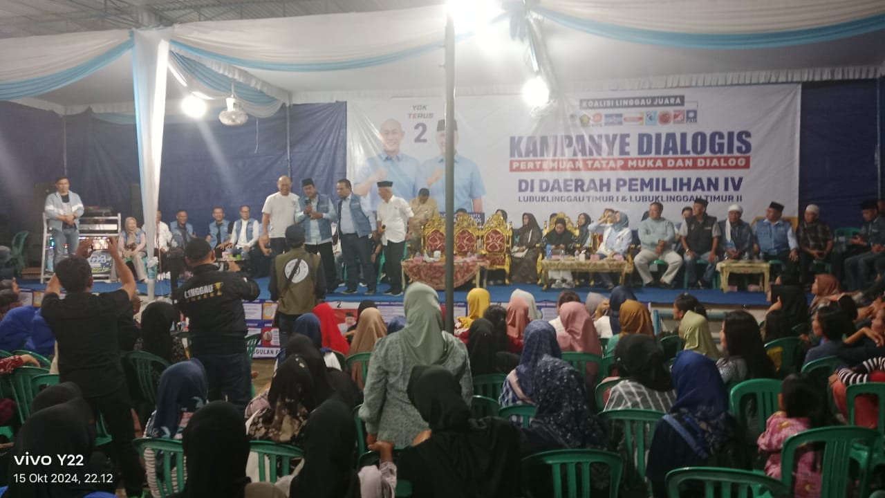 Dialogis dan Antusiasme Warga Sambut Kampanye Paslon Nomor 2 di Lubuklinggau Timur