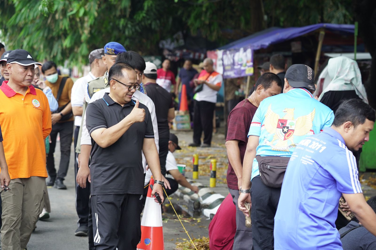 Pj. Wali Kota Bekasi Ajak Jaga Keberlanjutan Kebersihan Alun-Alun M. Hasibuan: "Pemimpin Selanjutnya, Jaga dan Rawat!