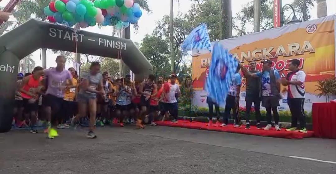 Bhayangkara Bekasi Run 2024 di Lepas Kapolres Metro Bekasi