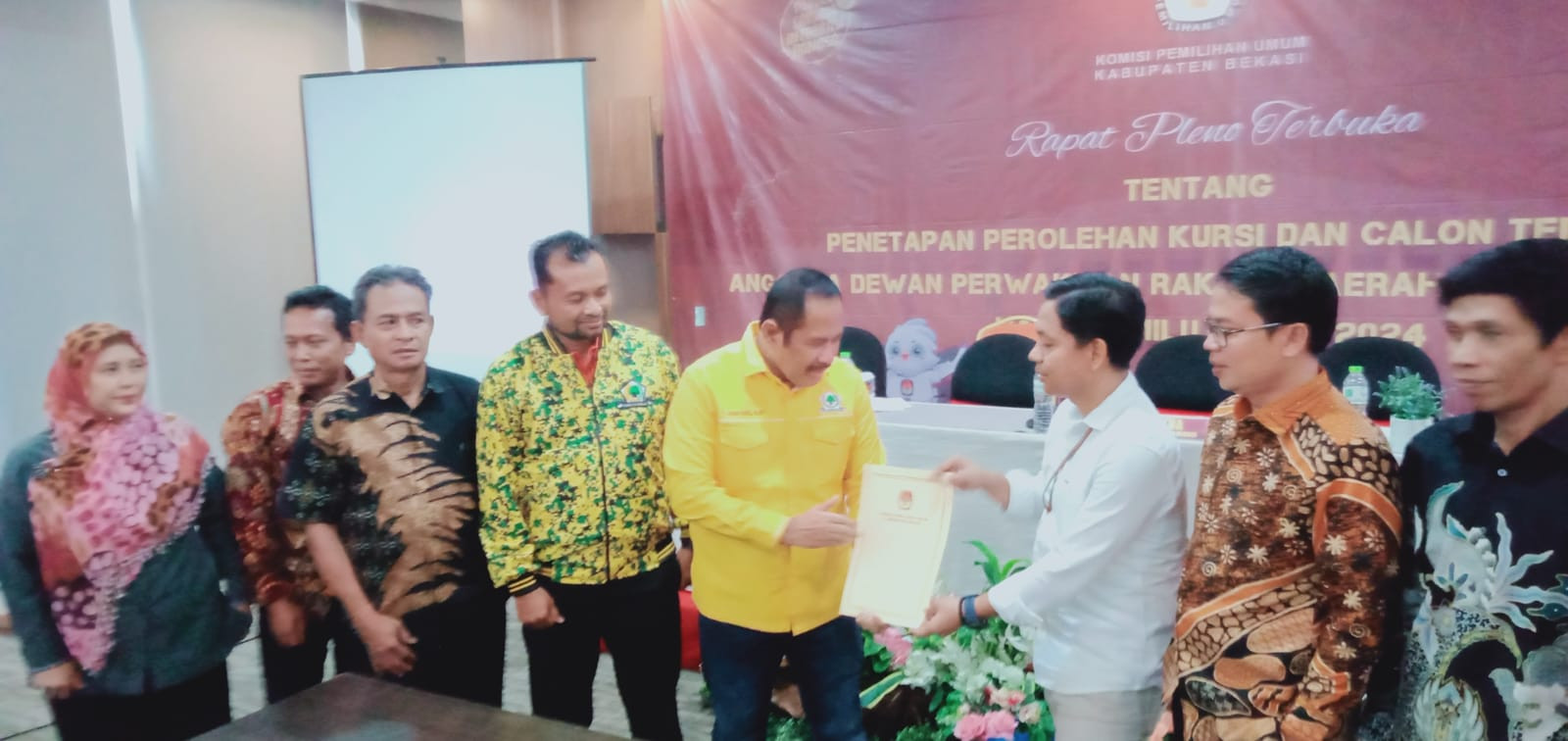 Golkar Jadi Partai Pemenang Pileg, H. Marjuki: Terima Kasih Masyarakat Kab. Bekasi Atas Kepercayaannya