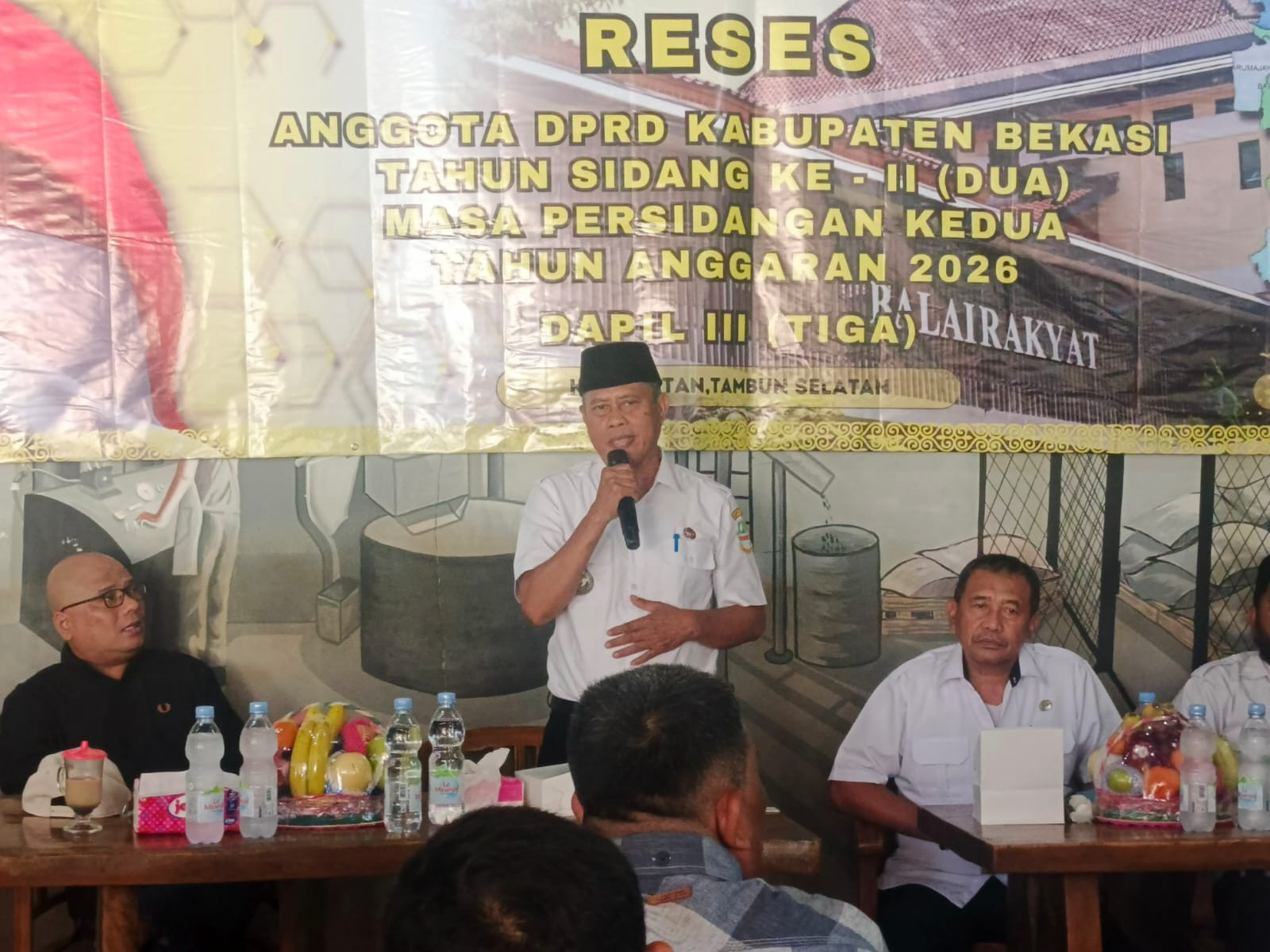 Camat Tambun Selatan Tekankan Transparansi dan Dorong Percepatan Pembangunan