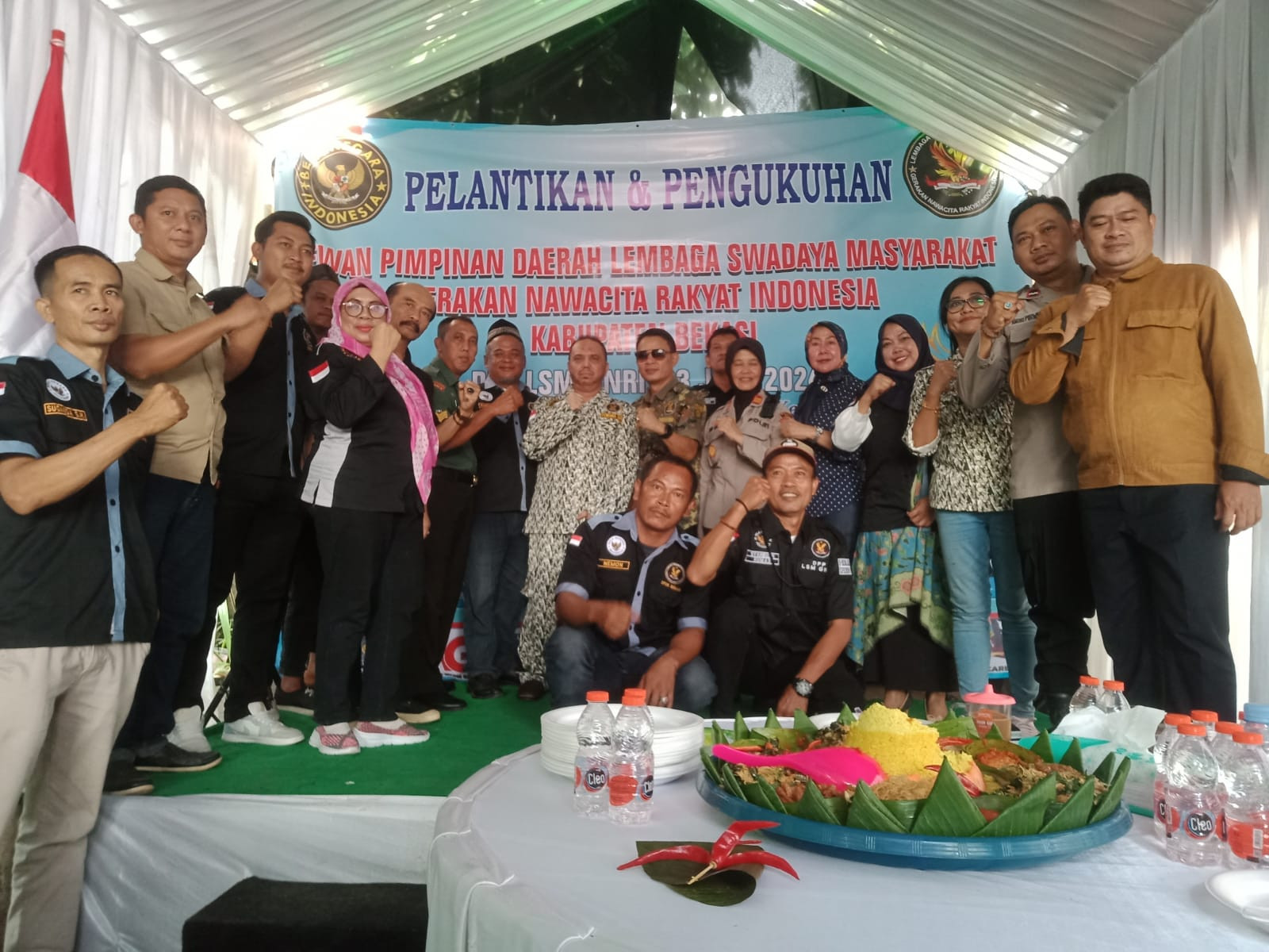 Pengurus LSM GNRI Kab. Bekasi Resmi Dilantik