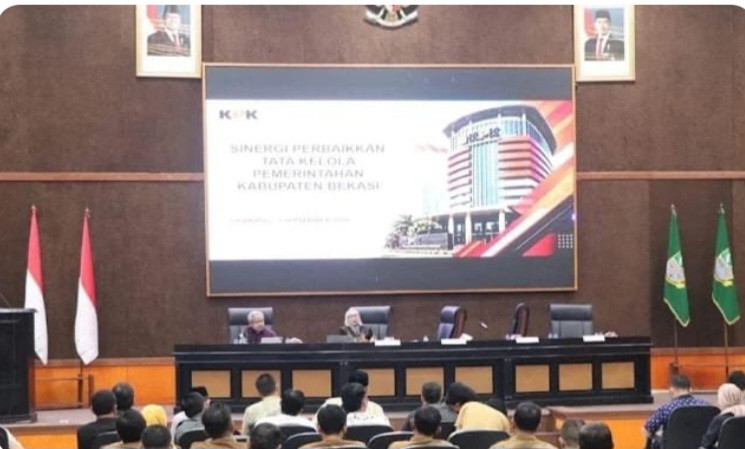 Komisi Pemberantasan Korupsi (KPK) mendorong Pemerintah Kabupaten (Pemkab) Bekasi melakukan pembenahan tata kelola pemerintahan secara menyeluruh.