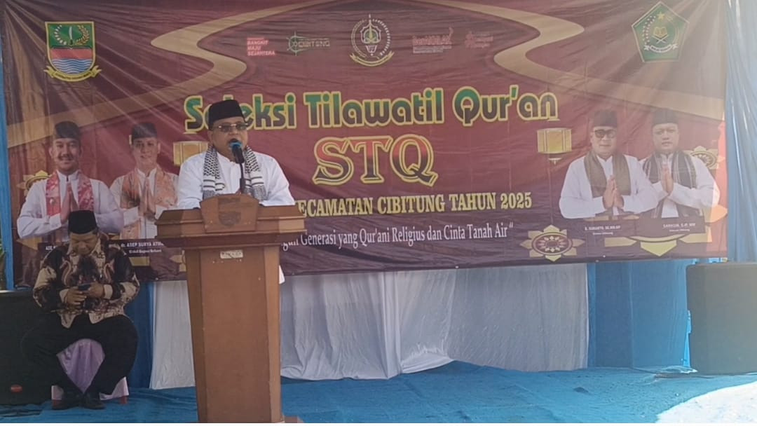 STQ Cibitung 2025 Resmi Dibuka: Enam Desa dan Satu Kelurahan Ambil Bagian, Penilaian Dilakukan Secara Objektif dan Transparan