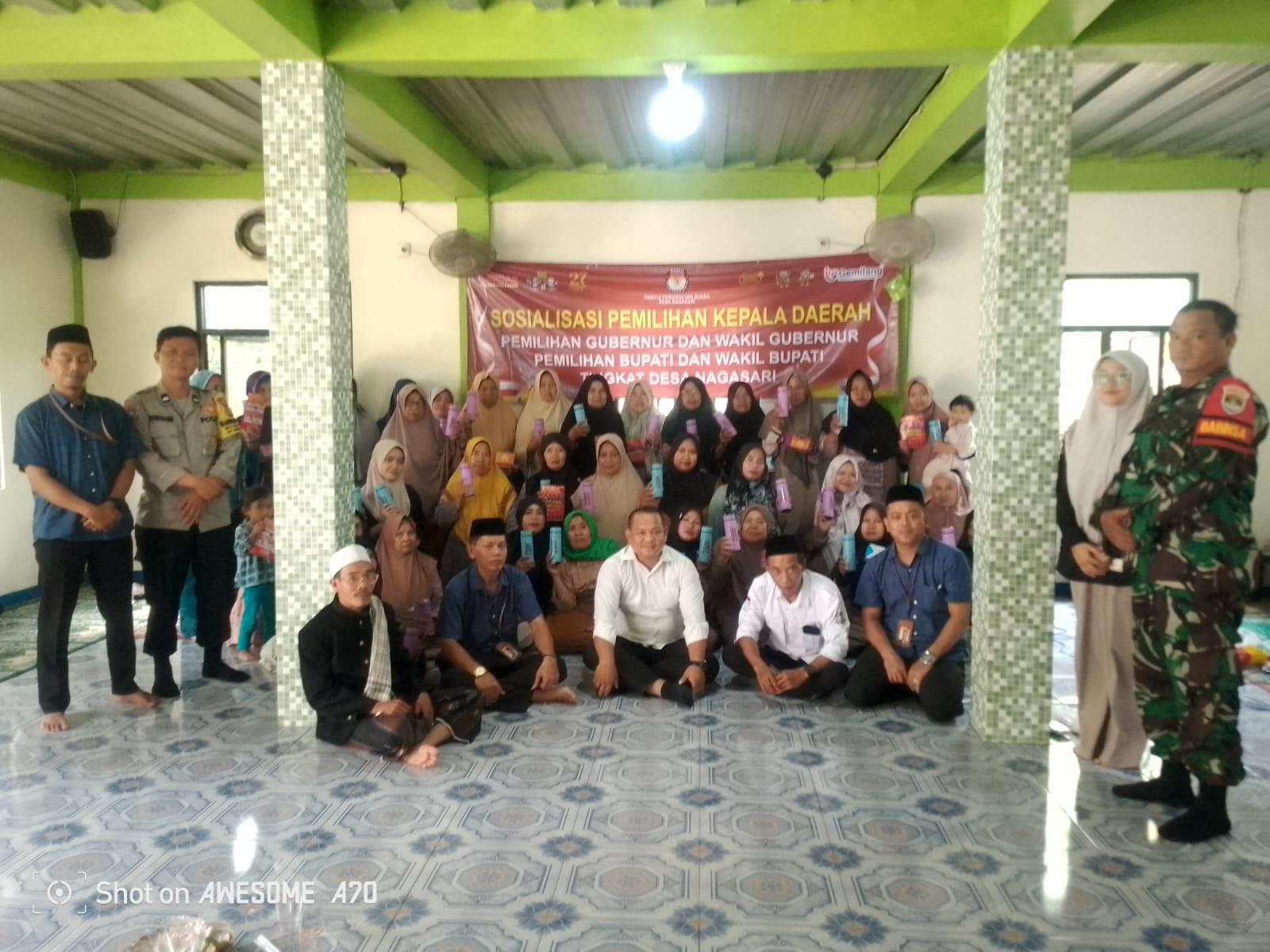 Polsek Serang Baru Gelar Cooling System bersama Jamaah Majelis Taklim Nurul Iman