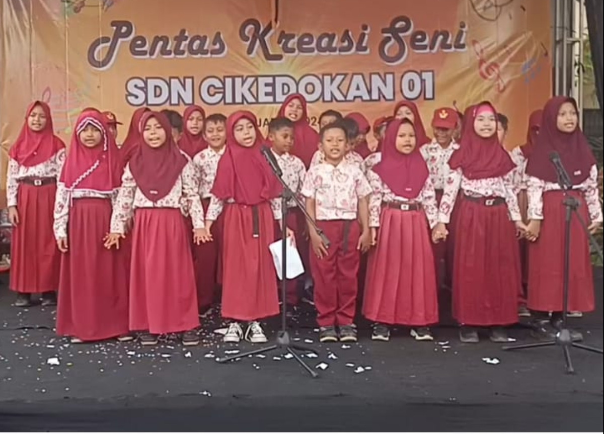 Kekompakan Orang Tua Warnai Sukses Pelepasan Siswa Kelas 6 SDN Cikedokan 01