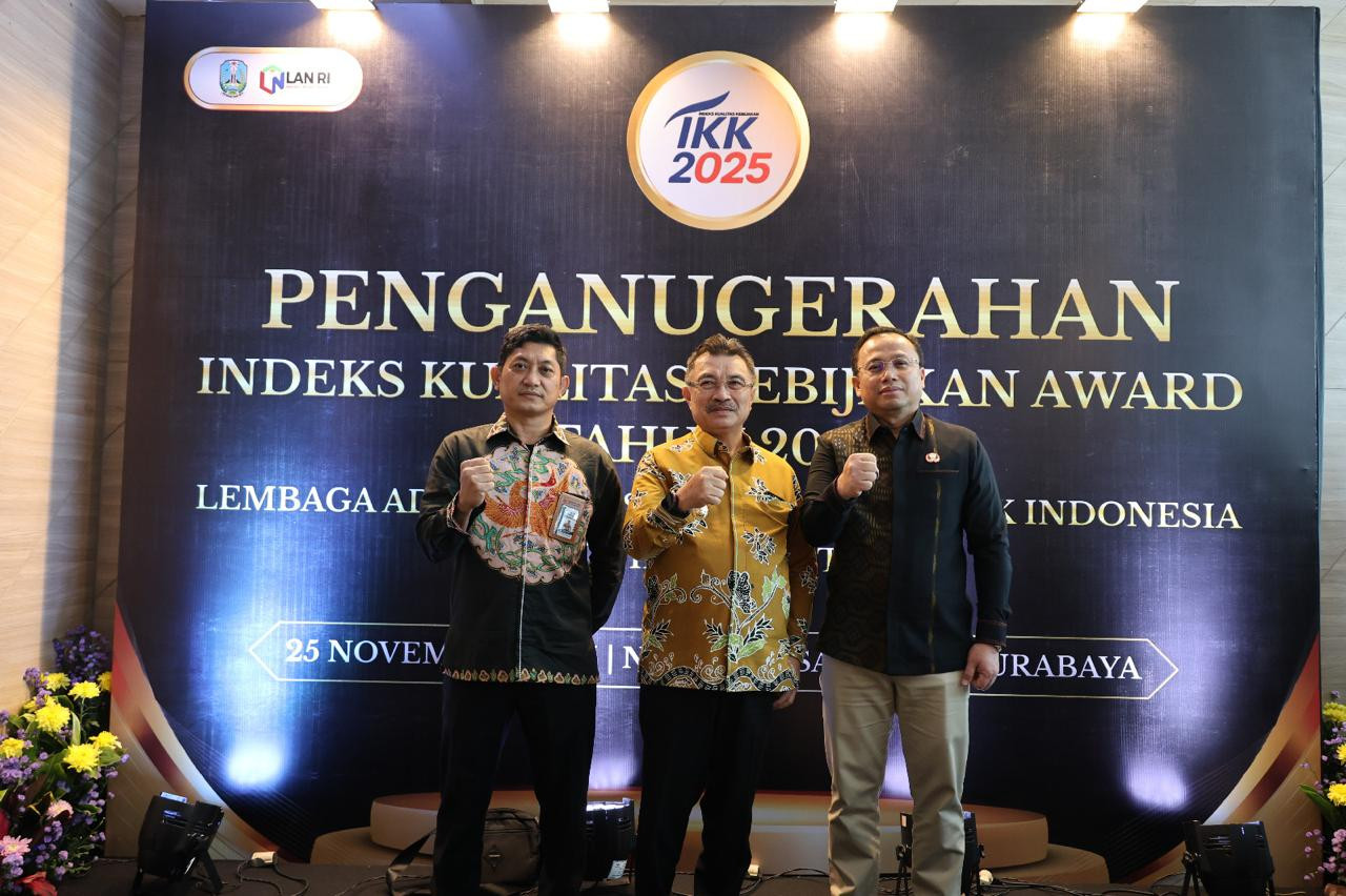 Pemkot Bekasi Tegaskan Komitmen Akuntabilitas dan Transparansi pada Ajang Anugerah Indeks Kualitas Kebijakan 2025