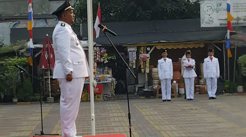 Upacara Peringatan HUT RI Ke-79 RI Tingkat Kecamatan Bekasi Utara Berlangsung Khidmat