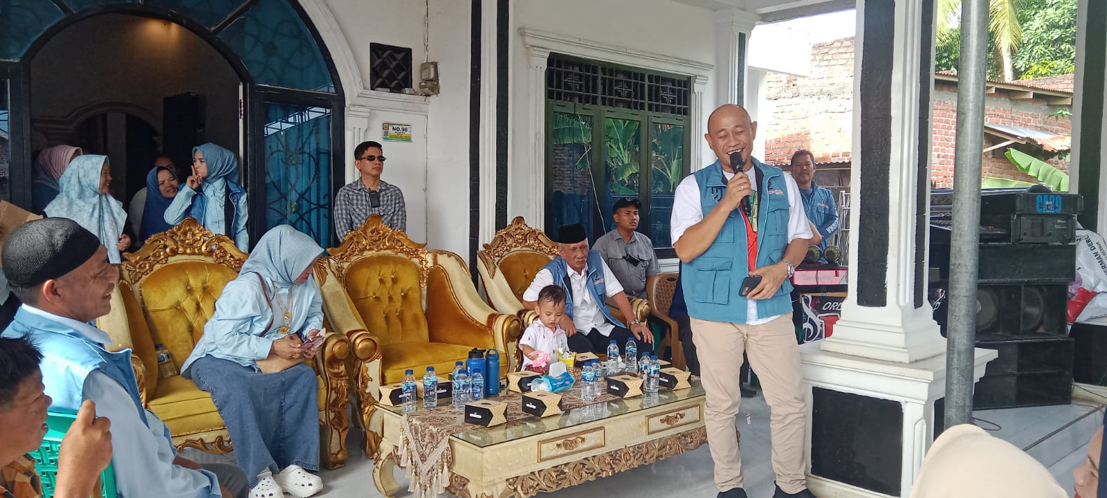 Warga Lubuk Tanjung Antusias Dukung Paslon Rachmat Hidayat-Rustam Effendi dengan Target 85% Suara