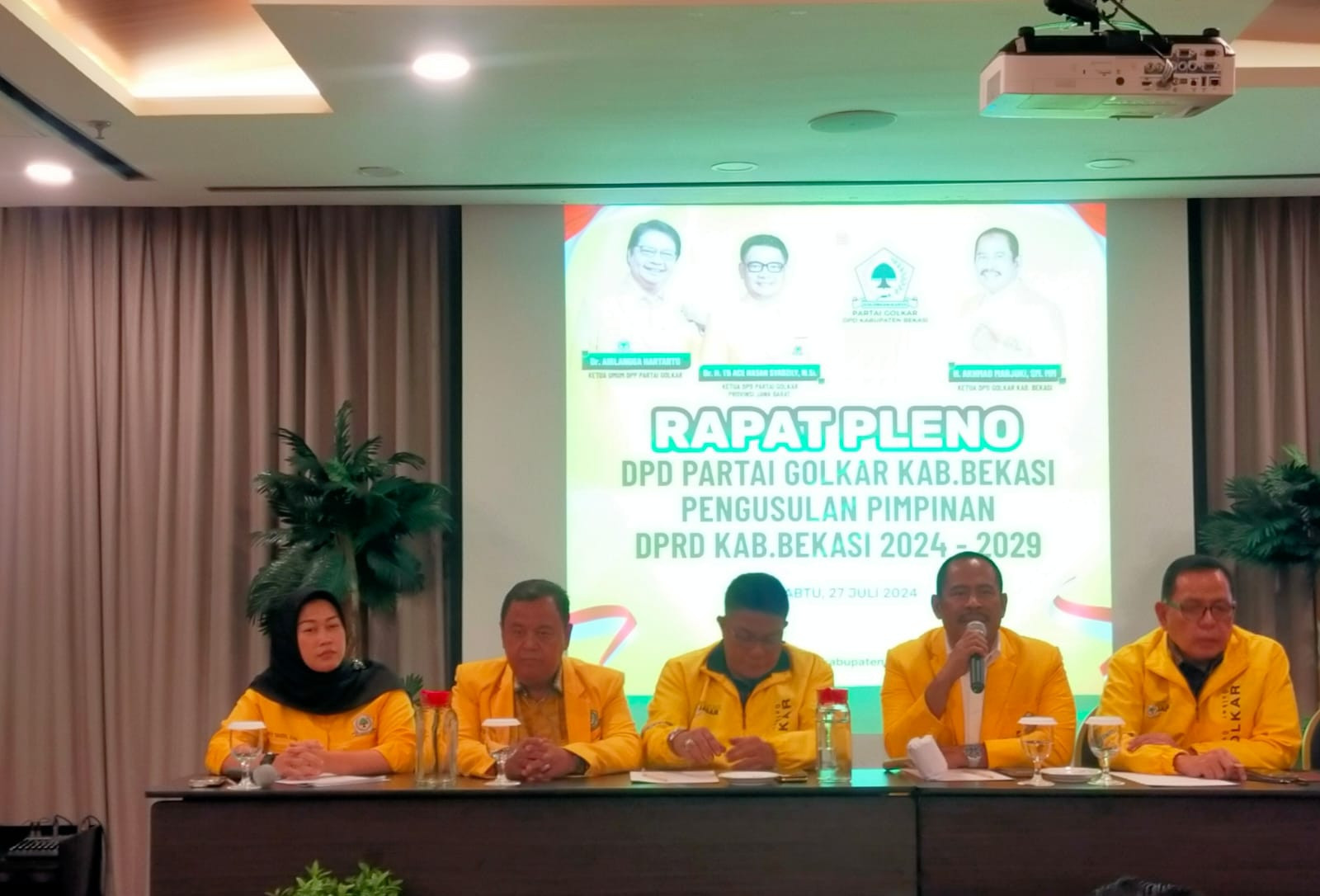 DPD Golkar Kab. Bekasi Usulkan 5 Nama Calon Ketua DPRD