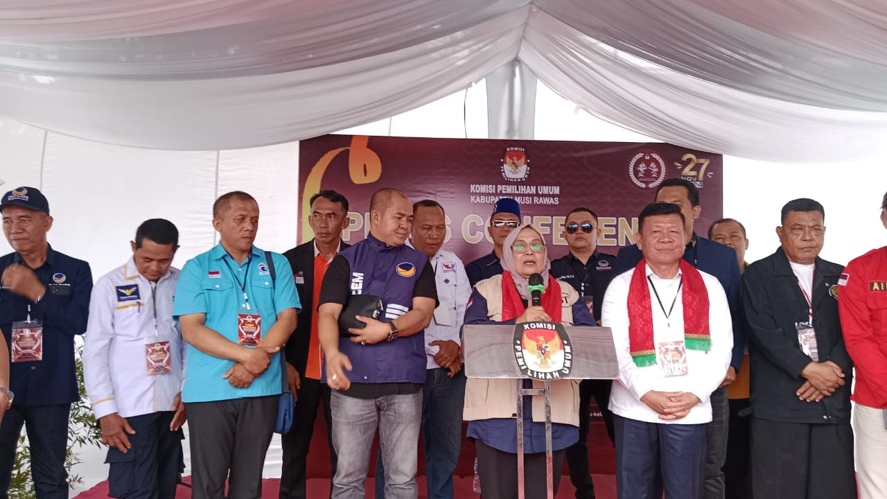 Pasangan Hj. Suwarti dan H. Tamrin Hasan Dinyatakan Lengkap Persyaratan oleh KPU Musi Rawas