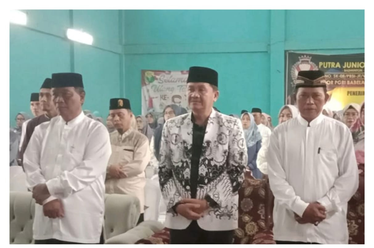 Anggota PGRI Cabang Babelan Laksanakan Halal Bihalal dan Ratibul Hadad