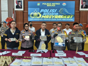 Polres Metro Bekasi Bongkar Korupsi KUR Fiktif Rp3,92 Miliar, Tiga Orang Jadi Tersangka