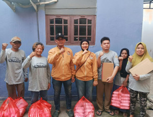 Jumat Berkah Gerindra Tambun Selatan di Setiadarma, Konsisten Hadir dan Berbagi Bersama Warga