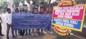 Gelar Aksi Damai, SPPDI Dukung Langkah Polda Metro Jaya Memberantas Premanisme