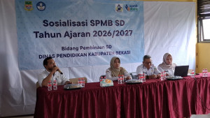 Sinergi dan Transparansi: Disdik Kabupaten Bekasi Sosialisasikan SPMB Tahun 2026/2027 di Kecamatan Cibarusah ​BEKASI
