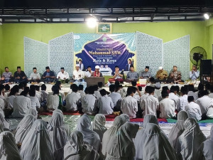 Kegiatan Malam Jumat di Ponpes Darussalam Dirangkai Manaqib, Ustadz Eras: Momentum Syukur Pilkades Ciledug