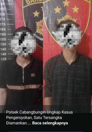 “Keributan Usai Resepsi Berujung Berdarah, Polsek Cabangbungin Amankan Dua Tersangka”