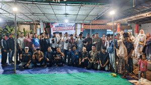Sambangi Posko Pemenangan, H. Dulloh Syafe’i Ajak Warga Jaga Silaturahmi dan Pilkades Damai