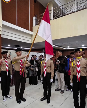Pramuka Bekasi Siap Tunjukkan Prestasi di Jamnas XII, Plt. Bupati Titip Semangat, Disiplin dan Nama Baik Daerah